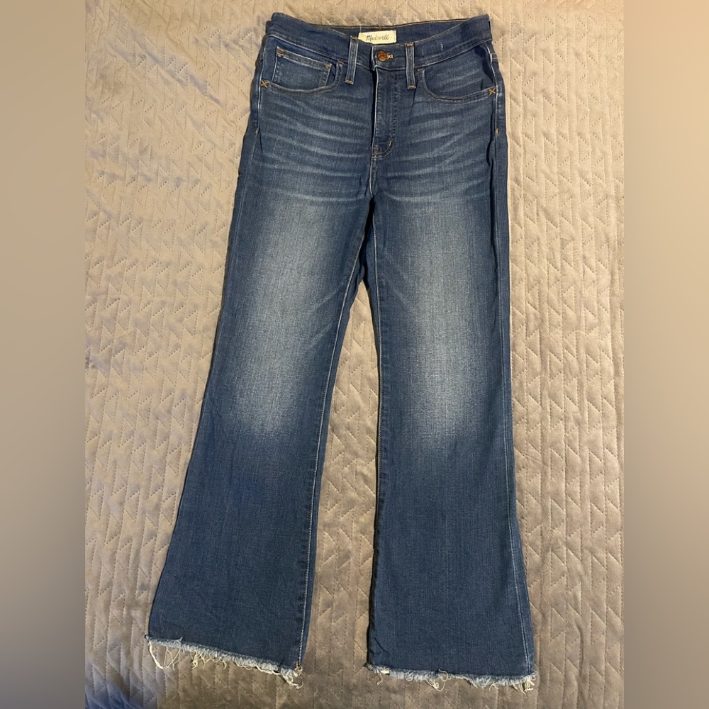 Madewell‎ cali denim boot jeans women size 27 pre-owned condition